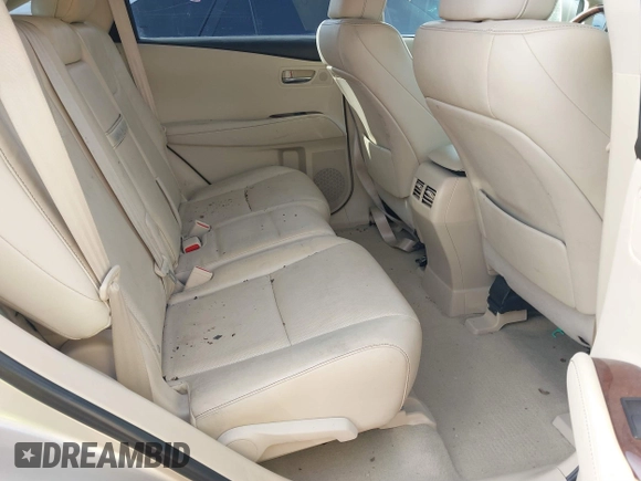2015 Lexus RX 350 with VIN 2T2ZK1BA4FC187685, listed as a IAAI auction lot 41470398 with 172,250 mi miles and . Bid and sale history available at carsss.com. Image 8.