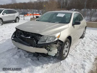 2014 Chevrolet Malibu LS with VIN 1G11B5SL1EF219694, listed as a IAAI auction lot 41615933 with 121,349 mi miles. Bid and sale history available at carsss.com. Image 2.