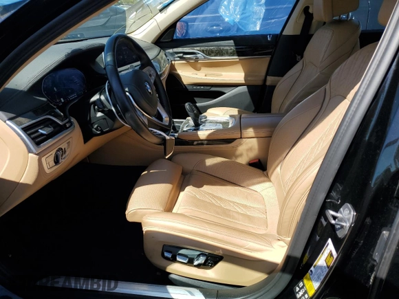 2022 BMW 7 Series 740i xDrive with VIN WBA7T4C05NCH98218, listed as a Copart auction lot 49058504 with 32,198 mi miles and . Bid and sale history available at DreamBid. Image 7.