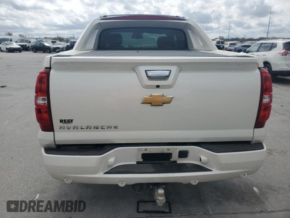 2013 Chevrolet Avalanche LTZ with VIN 3GNMCGE06DG321043, listed as a Copart auction lot 48144995 with Not provided miles and Salvage title. Bid and sale history available at DreamBid. Image 6.