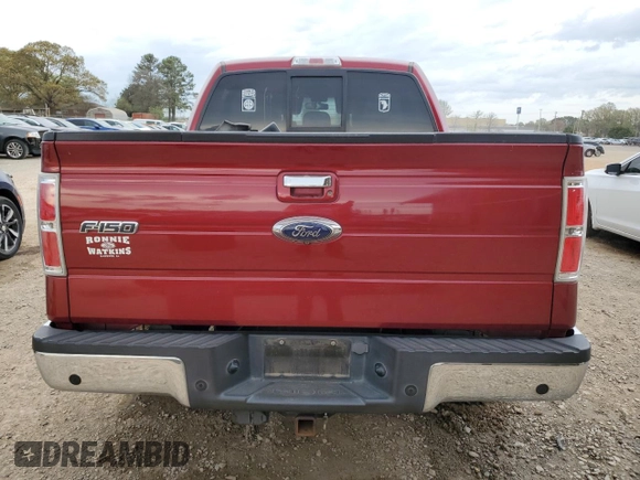 2014 Ford F-150 XL with VIN 1FTFW1ETXEKG17581, listed as a Copart auction lot 51266085 with 0 mi miles and Salvage Title. Bid and sale history available at carsss.com. Image 6.