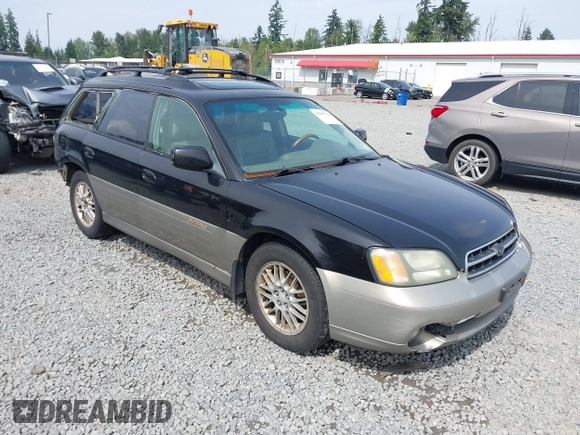 2001 Subaru Legacy Outback L.L. Bean with VIN 4S3BH806X17628788, listed as a IAAI auction lot 42587228 with 294,958 mi miles and . Bid and sale history available at DreamBid. Image 1.