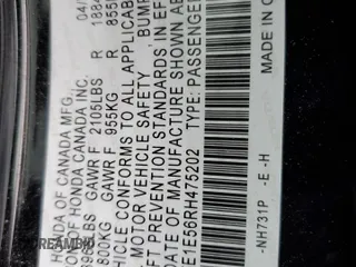 2024 Honda Civic Si z VIN 2HGFE1E56RH475202, wystawiony jako Copart lot #46402365 z przebiegiem 17 854 mil mil oraz Szkoda całkowita • Salvage title. Historia ofert i sprzedaży dostępna na DreamBid. Obrazek 12.