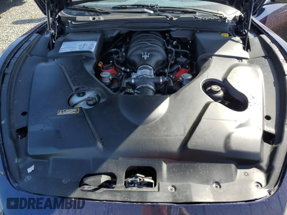 2015 Maserati GranTurismo Sport with VIN ZAM45MMA6F0148607, listed as a Copart auction lot 75114254 with Not provided miles and Salvage title. Bid and sale history available at DreamBid. Image 11.