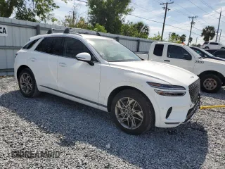 2023 Genesis GV70 2.5T with VIN KMUMADTB5PU135946, listed as a Copart auction lot 50423435 with 11,783 mi miles and Salvage Title. Bid and sale history available at DreamBid. Image 4.