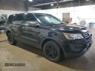 2016 Ford Police Interceptor Utility z VIN 1FM5K8ARXGGC60964, wystawiony jako Copart lot #54973465 z przebiegiem 96 030 mil mil oraz Nie do naprawy. Historia ofert i sprzedaży dostępna na DreamBid. Obrazek 4.