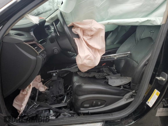 2014 Cadillac CTS Luxury AWD with VIN 1G6AX5S35E0184477, listed as a Copart auction lot 51186245 with Not provided miles and Salvage title. Bid and sale history available at DreamBid. Image 7.