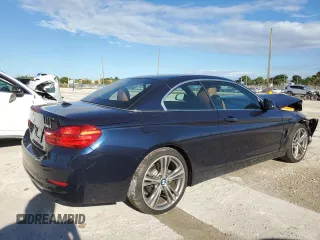 2017 BMW 4 Series 430i xDrive with VIN WBA4U9C3XH5H64601, listed as a Copart auction lot 72721464 with 27,495 mi miles and Salvage title. Bid and sale history available at DreamBid. Image 3.