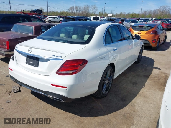 2017 Mercedes-Benz E 300 Luxury with VIN WDDZF4KBXHA102915, listed as a IAAI auction lot 42082617 with 66,641 mi miles and . Bid and sale history available at carsss.com. Image 4.