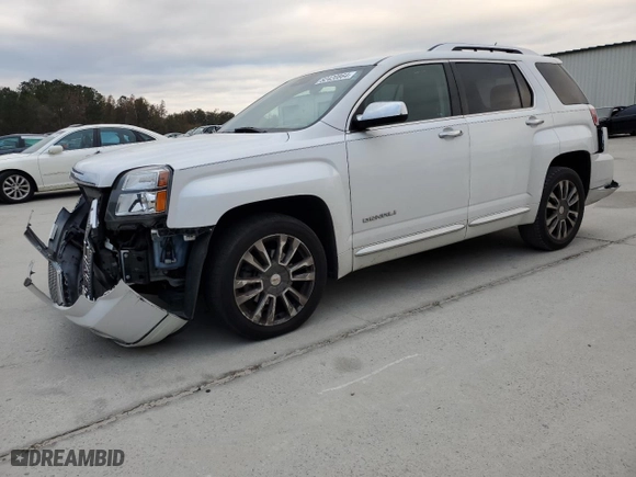 2017 GMC Terrain Denali with VIN 2GKFLVE30H6324848, listed as a Copart auction lot 82420864 with 106,091 mi miles and Salvage Title. Bid and sale history available at carsss.com. Image 1.