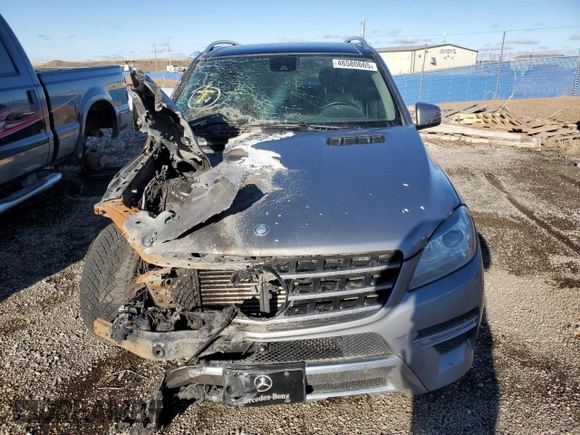 2014 Mercedes-Benz M 350 with VIN 4JGDA2EB9EA316756, listed as a Copart auction lot 46580665 with Not Provided miles and Non Repairable. Bid and sale history available at DreamBid. Image 5.
