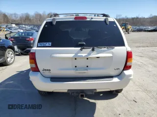 2001 Jeep Grand Cherokee Limited with VIN 1J4GW58N71C617996, listed as a Copart auction lot 49782895 with 89,896 mi miles and Salvage Title. Bid and sale history available at carsss.com. Image 6.
