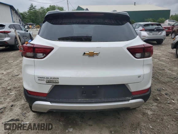 2023 Chevrolet TrailBlazer LT with VIN KL79MRSL0PB009039, listed as a Copart auction lot 57890914 with Not Provided miles and Salvage Title. Bid and sale history available at DreamBid. Image 6.
