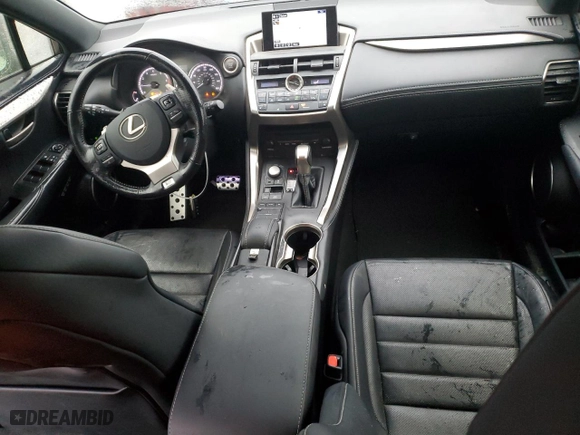 2017 Lexus NX with VIN JTJYARBZXH2063734, listed as a Copart auction lot 44075945 with 89,682 mi miles and Salvage Title. Bid and sale history available at carsss.com. Image 8.