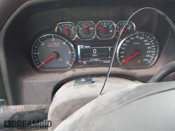 2014 Chevrolet Silverado 1500 LT with VIN 1GCVKREC8EZ108120, listed as a IAAI auction lot 41911695 with 217,358 mi miles. Bid and sale history available at carsss.com. Image 7.