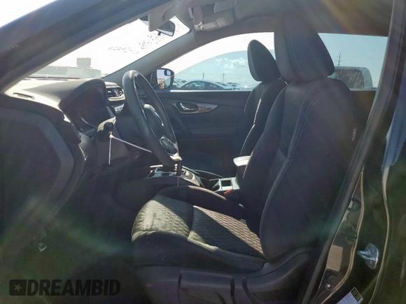 2017 Nissan Rogue S with VIN KNMAT2MT7HP540511, listed as a Copart auction lot 53996745 with 148,306 mi miles and Salvage Title. Bid and sale history available at carsss.com. Image 7.