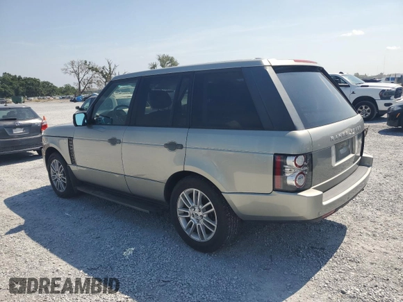 2011 Land Rover Range Rover HSE with VIN SALME1D41BA350040, listed as a Copart auction lot 57609055 with 137,440 mi miles and Clean title. Bid and sale history available at DreamBid. Image 2.