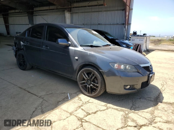2008 Mazda 3 i Touring with VIN JM1BK32F281164278, listed as a Copart auction lot 53737655 with 154,321 mi miles and Salvage Title. Bid and sale history available at carsss.com. Image 4.