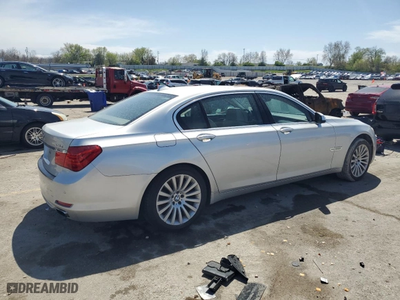 2012 BMW 7 Series 750Li xDrive with VIN WBAKC8C59CC437338, listed as a Copart auction lot 52570505 with 152,146 mi miles and Clean Title. Bid and sale history available at carsss.com. Image 3.