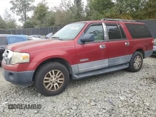 2007 Ford Expedition EL SSV with VIN 1FMFK16507LA16846, listed as a Copart auction lot 75109294 with 156,760 mi miles and Non Repairable. Bid and sale history available at carsss.com. Image 1.