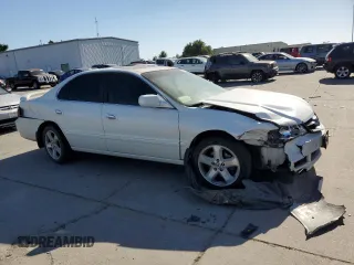 2003 Acura TL Type S w/Navigation System with VIN 19UUA56963A030329, listed as a Copart auction lot 58251334 with 180,159 mi miles and Salvage Title. Bid and sale history available at carsss.com. Image 4.