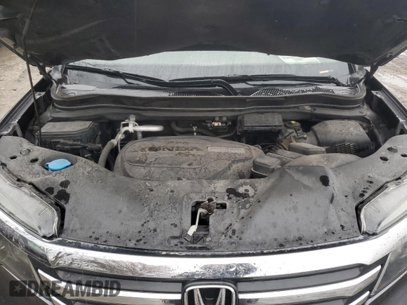 2016 Honda Pilot EX-L with VIN 5FNYF6H54GB084405, listed as a Copart auction lot 82630024 with 169,492 mi miles and Salvage Title. Bid and sale history available at carsss.com. Image 12.
