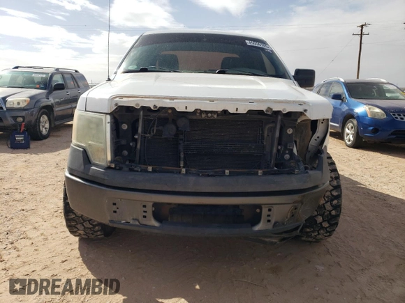 2010 Ford F-150 XL with VIN 1FTFX1CV2AFB26894, listed as a Copart auction lot 45050105 with 211,770 mi miles and Salvage Title. Bid and sale history available at carsss.com. Image 5.