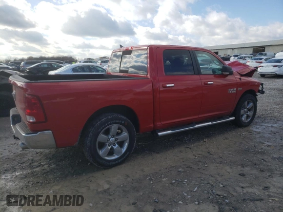 2015 Ram 1500 Big Horn with VIN 1C6RR6LT1FS542248, listed as a Copart auction lot 84486764 with 145,220 mi miles and Salvage title. Bid and sale history available at DreamBid. Image 3.