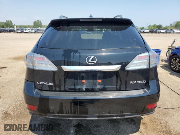 2010 Lexus RX 350 with VIN 2T2BK1BAXAC025909, listed as a Copart auction lot 62785625 with 225,794 mi miles and Clean title. Bid and sale history available at DreamBid. Image 6.