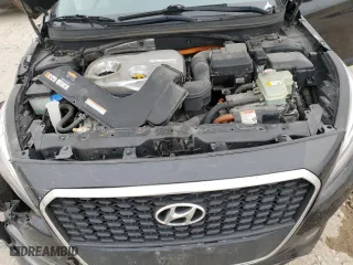 2016 Hyundai Sonata Hybrid SE with VIN KMHE24L12GA016535, listed as a Copart auction lot 53611945 with 146,028 mi miles and Clean Title. Bid and sale history available at carsss.com. Image 11.