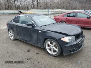 2011 BMW 1 Series 128i with VIN WBAUP9C54BVL89477, listed as a Copart auction lot 44921245 with 135,546 mi miles and Salvage title. Bid and sale history available at DreamBid. Image 4.