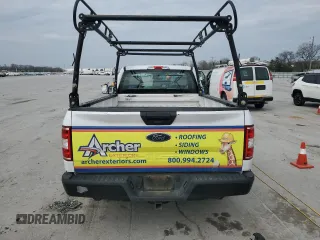 2020 Ford F-150 XL with VIN 1FTMF1CB5LKE55082, listed as a Copart auction lot 51062045 with 145,654 mi miles and Salvage Title. Bid and sale history available at carsss.com. Image 6.