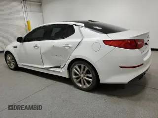 2015 Kia Optima SXL Turbo with VIN 5XXGR4A60FG462290, listed as a Copart auction lot 51440055 with 105,535 mi miles and Clean Title. Bid and sale history available at DreamBid. Image 2.