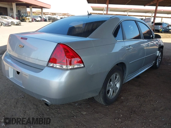 2012 Chevrolet Impala LS Retail with VIN 2G1WA5E3XC1155955, listed as a IAAI auction lot 41459752 with 67,846 mi miles and . Bid and sale history available at DreamBid. Image 4.