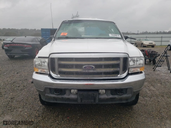 2003 Ford Super Duty F-250 XL with VIN 1FTNW21S33EA22095, listed as a Copart auction lot 79336814 with 214,171 mi miles and Salvage Title. Bid and sale history available at carsss.com. Image 5.