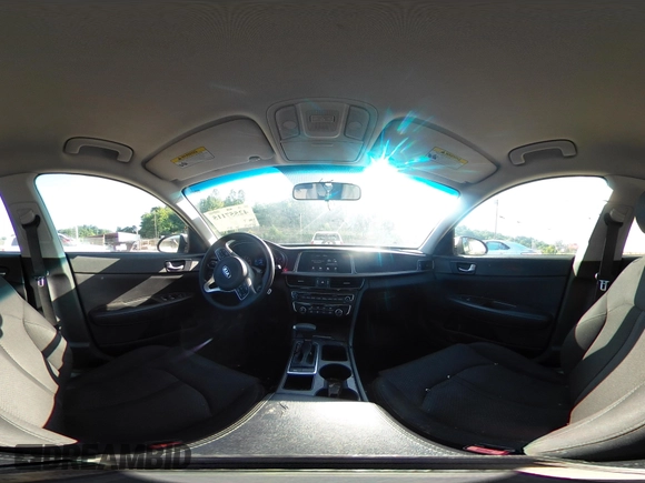 2018 Kia Optima LX with VIN 5XXGT4L38JG228590, listed as a IAAI auction lot 42557115 with 87,611 mi miles and . Bid and sale history available at DreamBid. Image 19.