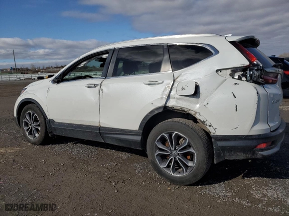 2020 Honda CR-V EX-L with VIN 2HKRW2H87LH202692, listed as a Copart auction lot 51679245 with 107,423 mi miles and Salvage Title. Bid and sale history available at carsss.com. Image 2.