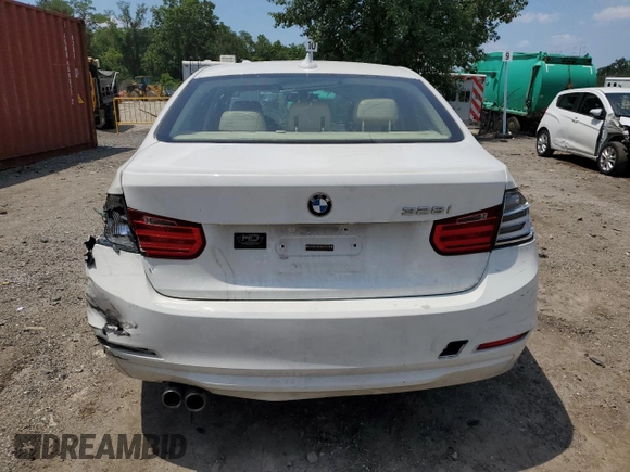 2013 BMW 3 Series 328i with VIN WBA3A5G58DNP21035, listed as a Copart auction lot 60543305 with 151,768 mi miles and Salvage title. Bid and sale history available at DreamBid. Image 6.