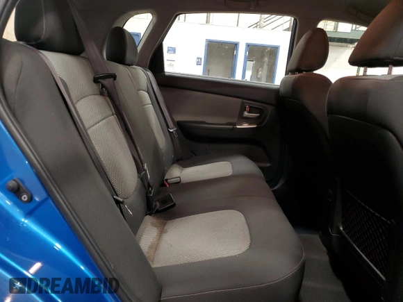 2007 Kia Spectra with VIN KNAFE161775007569, listed as a Copart auction lot 86778784 with 125,463 mi miles and Salvage Title. Bid and sale history available at carsss.com. Image 11.