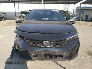 2025 Honda Civic Sport with VIN 2HGFE2F56SH527292, listed as a Copart auction lot 84069744 with 11,276 mi miles and Salvage Title. Bid and sale history available at carsss.com. Image 5.