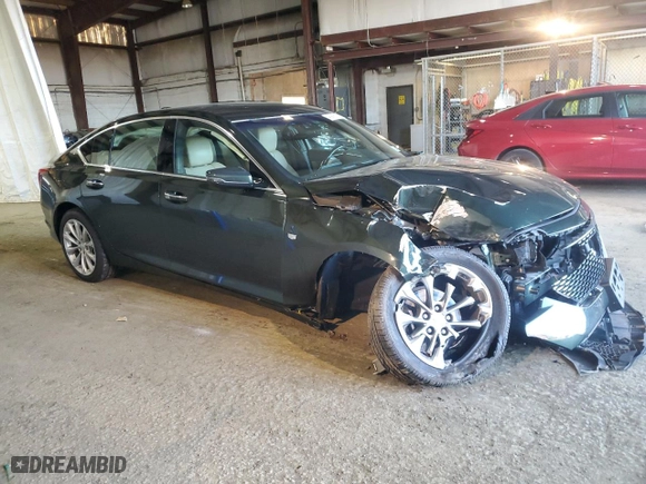 2020 Cadillac CT5 Premium Luxury with VIN 1G6DT5RKXL0132572, listed as a Copart auction lot 45916095 with 30,636 mi miles and Salvage Title. Bid and sale history available at carsss.com. Image 4.