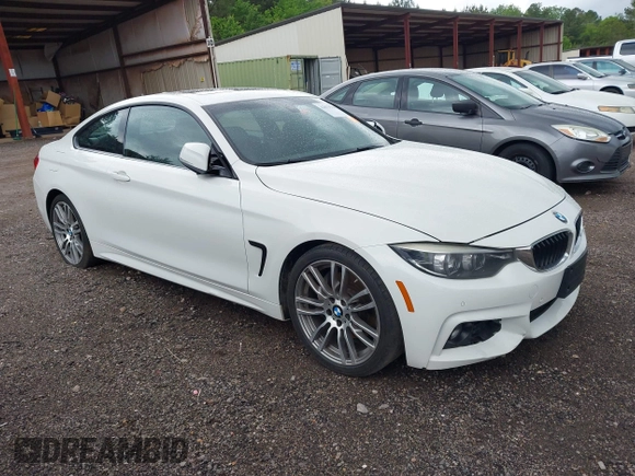 2018 BMW 4 Series 430i with VIN WBA4W3C56JAB87233, listed as a IAAI auction lot 42079528 with 104,991 mi miles and . Bid and sale history available at DreamBid. Image 1.