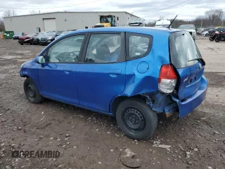 2008 Honda Fit with VIN JHMGD38438S065502, listed as a Copart auction lot 47936835 with 166,958 mi miles and Salvage Title. Bid and sale history available at carsss.com. Image 2.