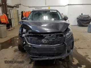 2019 Kia Sorento LX z VIN 5XYPG4A32KG548492, wystawiony jako Copart lot #61574165 z przebiegiem 134 672 mil mil oraz Szkoda całkowita • Salvage title. Historia ofert i sprzedaży dostępna na DreamBid. Obrazek 5.