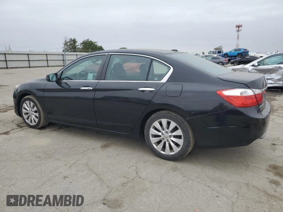 2013 Honda Accord Sdn EX-L with VIN 1HGCR2F8XDA231713, listed as a Copart auction lot 53193455 with 100,268 mi miles and Salvage Title. Bid and sale history available at carsss.com. Image 2.