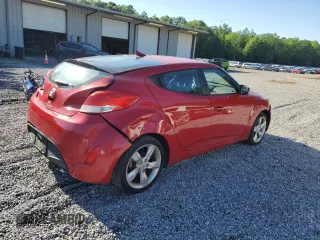 2013 Hyundai Veloster w/Black Int with VIN KMHTC6AD2DU126699, listed as a Copart auction lot 57329805 with 85,303 mi miles and Salvage title. Bid and sale history available at DreamBid. Image 3.