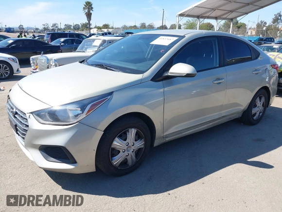 2019 Hyundai Accent SE with VIN 3KPC24A37KE087123, listed as a IAAI auction lot 41837687 with 99,443 mi miles. Bid and sale history available at carsss.com. Image 17.