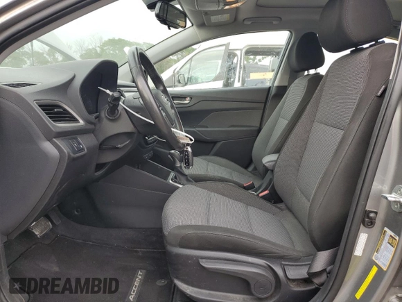 2022 Hyundai Accent Limited with VIN 3KPC34A67NE175892, listed as a Copart auction lot 68247634 with 52,544 mi miles and Salvage Title. Bid and sale history available at carsss.com. Image 7.