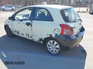 2008 Toyota Yaris with VIN JTDJT923085200317, listed as a IAAI auction lot 41918548 with 168,727 mi miles. Bid and sale history available at carsss.com. Image 3.