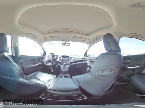 2015 Honda CR-V EX-L with VIN 5J6RM4H78FL121106, listed as a Copart auction lot 50374765 with 33,208 mi miles and Salvage Title. Bid and sale history available at carsss.com. Image 14.